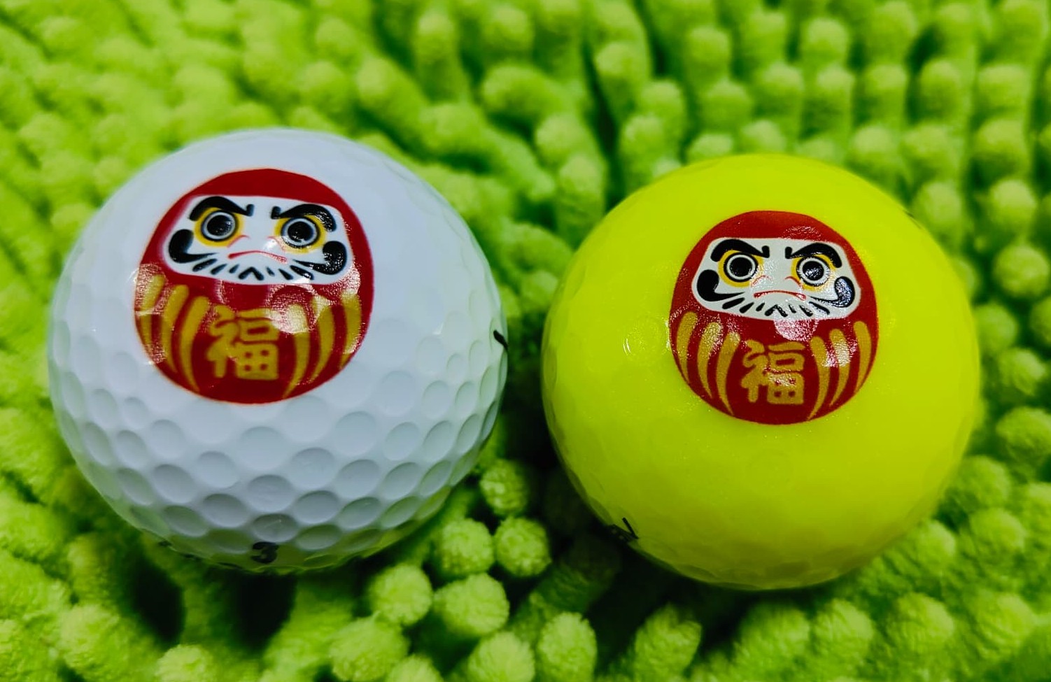 ゴルフボール印刷の作例